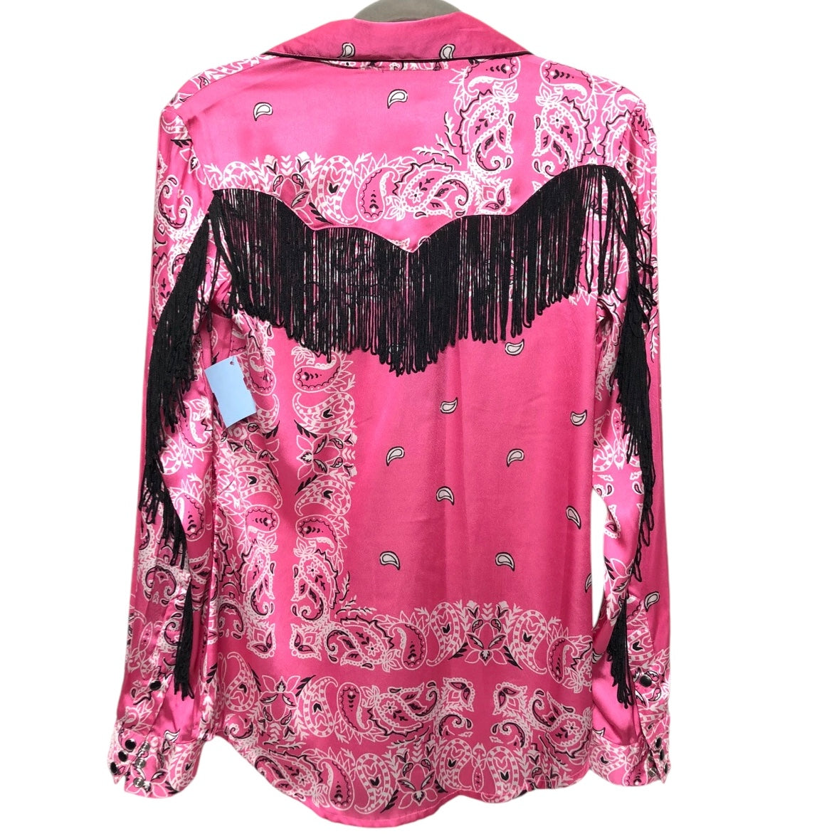 Top Long Sleeve By Cmc In Pink, Size: S