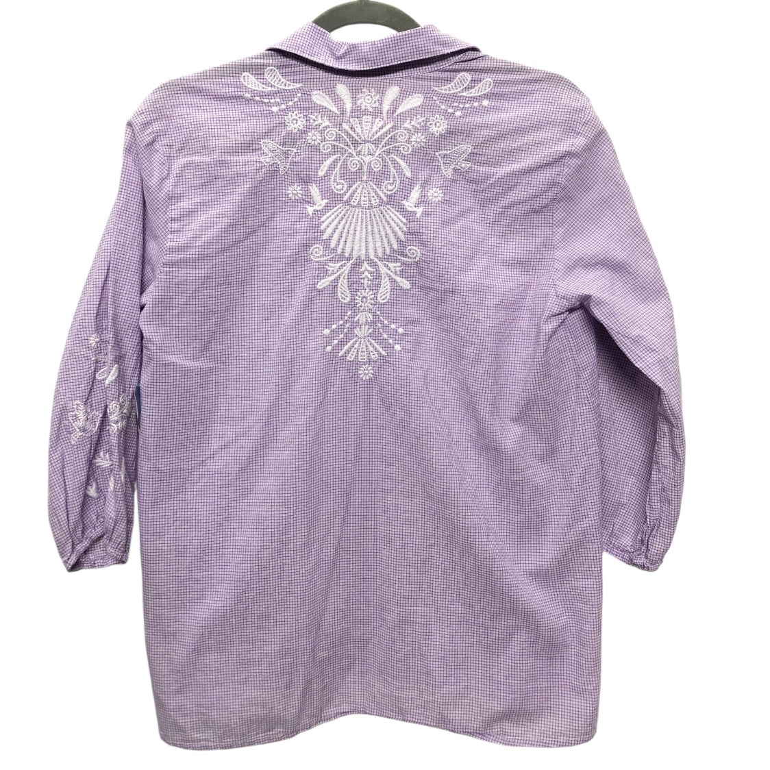 Top Long Sleeve By Johnny Was In Purple, Size: S