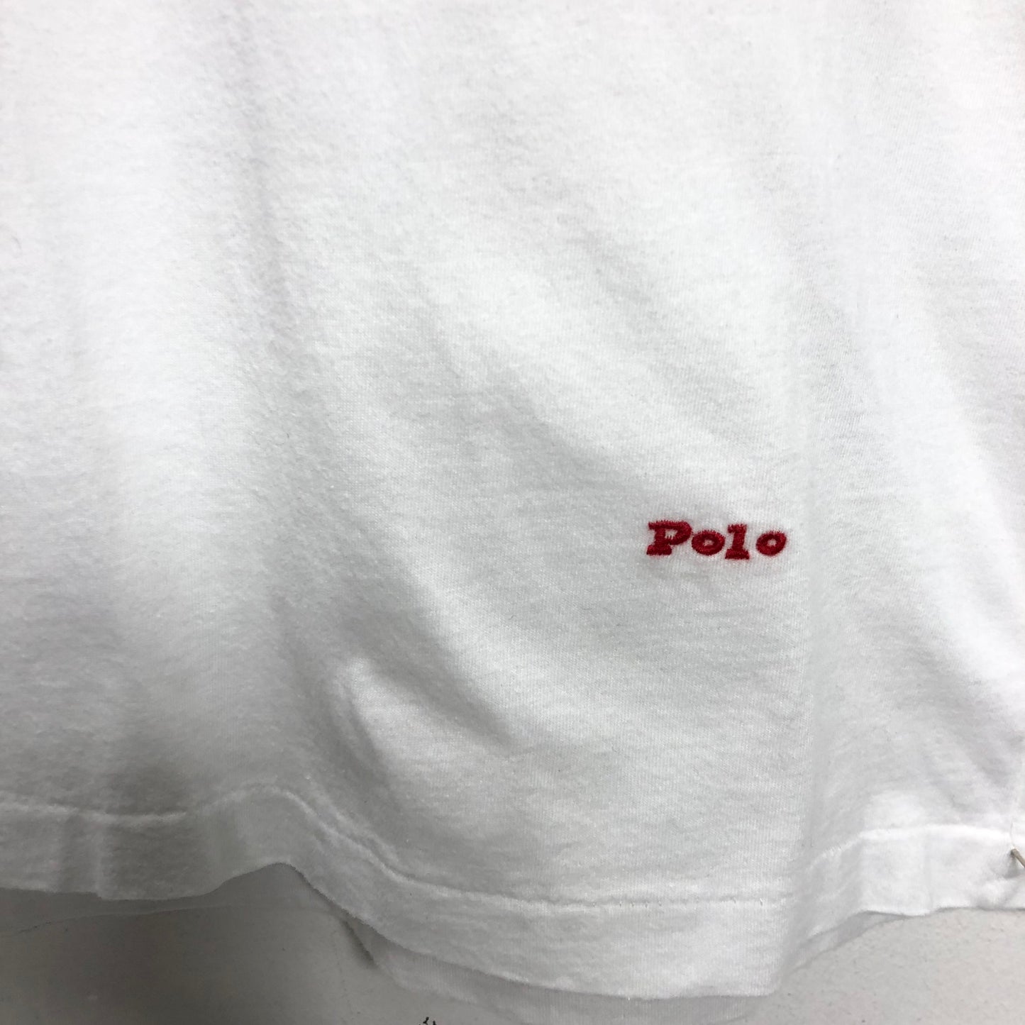 Top Short Sleeve By Polo Ralph Lauren In White, Size: M