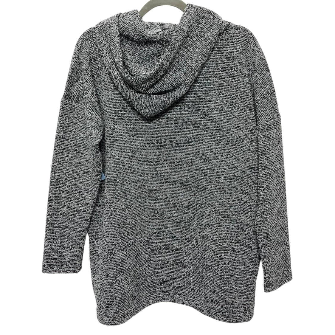 Sweatshirt Hoodie By Lou And Grey In Black & Grey, Size: M