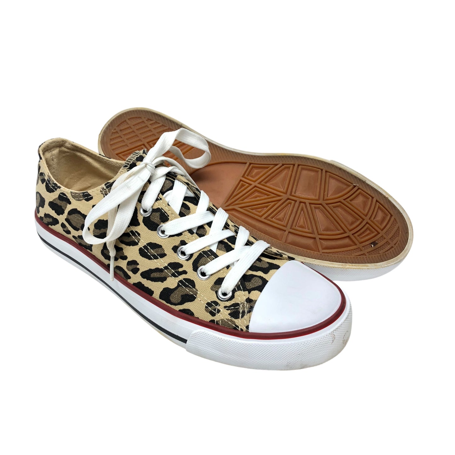 Shoes Sneakers By Clothes Mentor In Animal Print, Size: 10