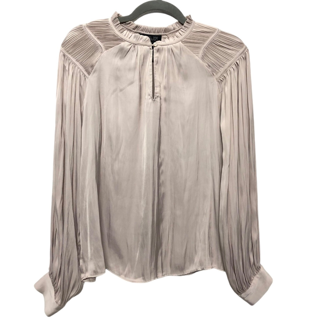 Blouse Long Sleeve By Rachel Zoe In Cream, Size: S