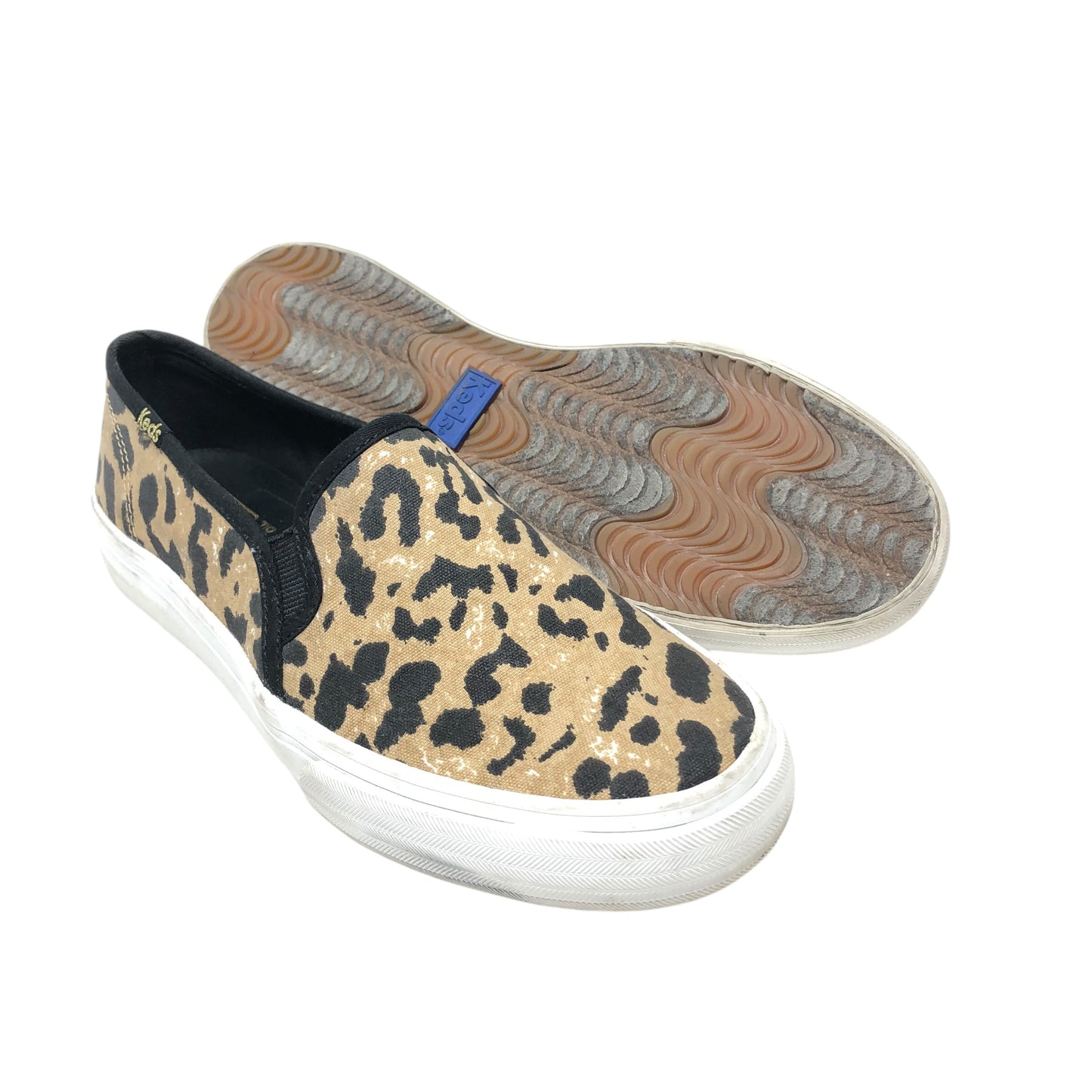 Shoes Flats By Keds In Animal Print, Size: 6.5