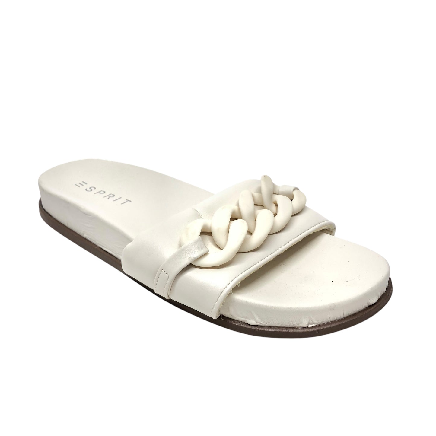 Sandals Flats By Esprit In White, Size: 8