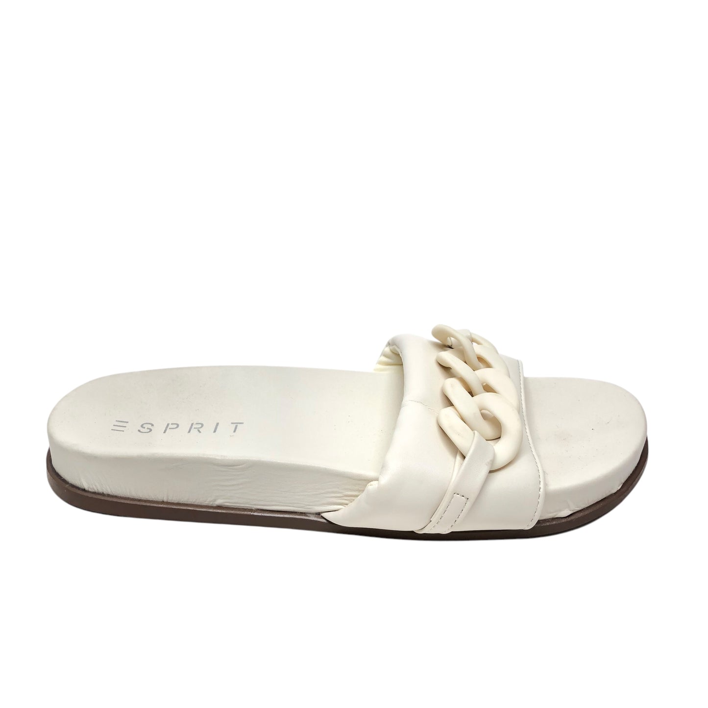 Sandals Flats By Esprit In White, Size: 8