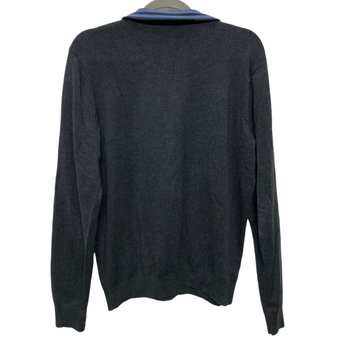 Sweatshirt Collar By J Mclaughlin In Grey, Size: M