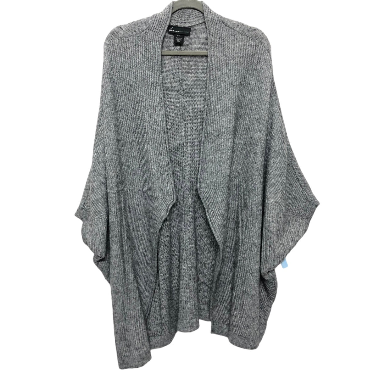 Sweater Cardigan By Lane Bryant In Grey, Size: Xl