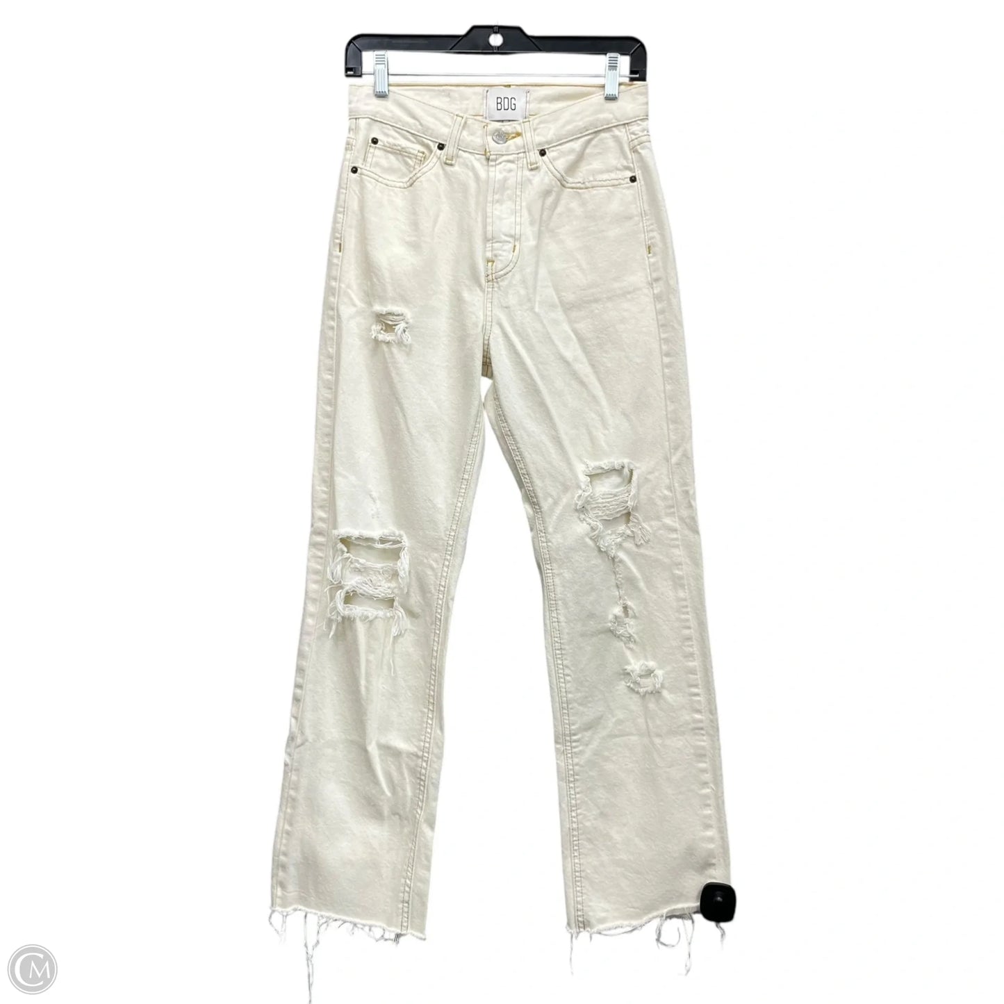 Jeans Boyfriend By Bdg In Cream, Size: 2