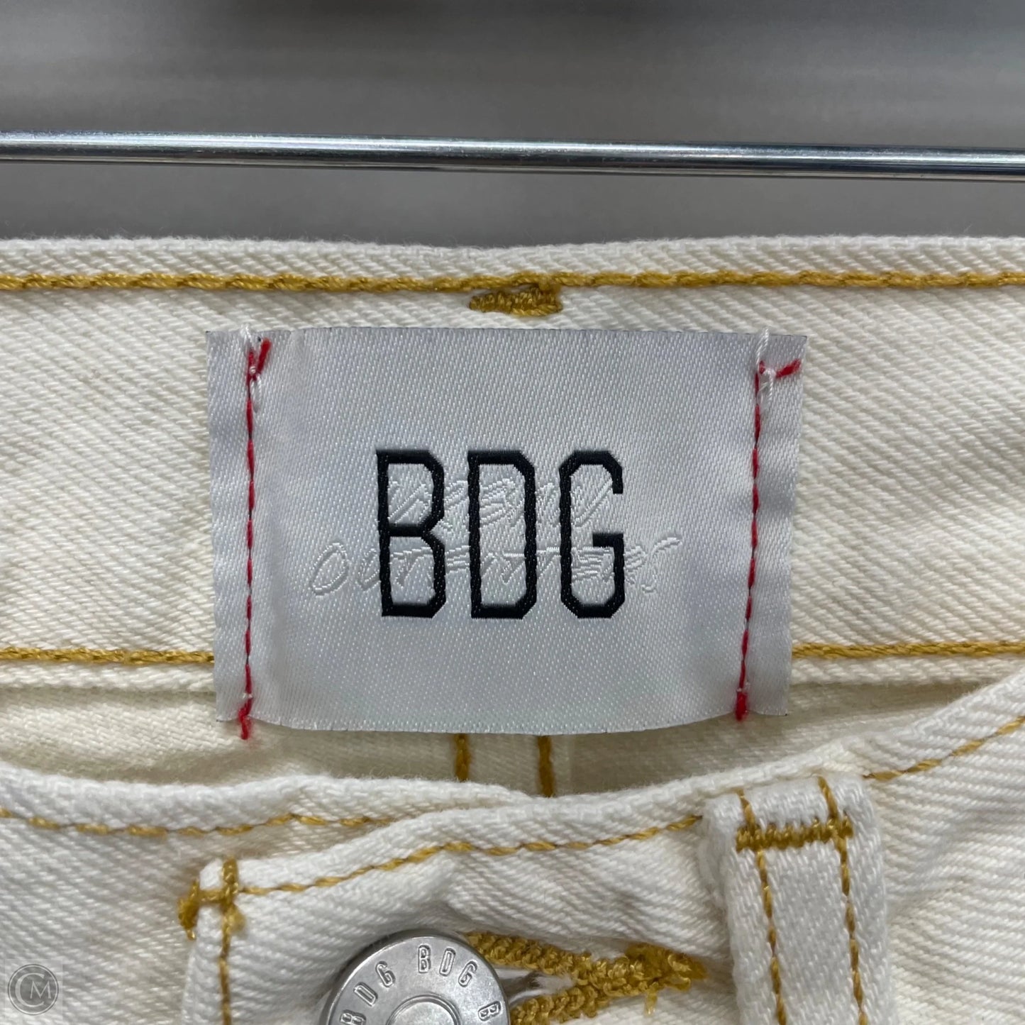 Jeans Boyfriend By Bdg In Cream, Size: 2