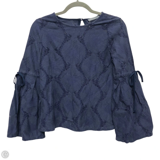 Top Long Sleeve By Clothes Mentor In Blue, Size: Xs