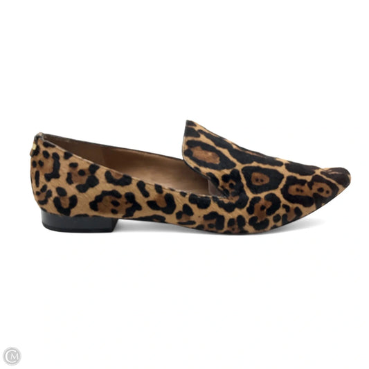 Shoes Flats By Calvin Klein In Animal Print, Size: 7.5