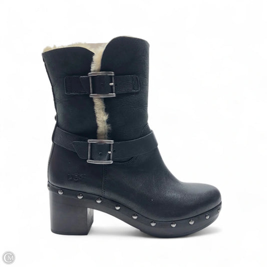 Boots Designer By Ugg In Black, Size: 7