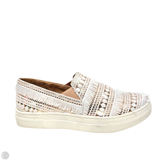 Shoes Flats By Seychelles In Gold & White, Size: 8.5