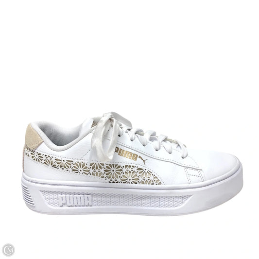 Shoes Sneakers By Puma In White, Size: 8