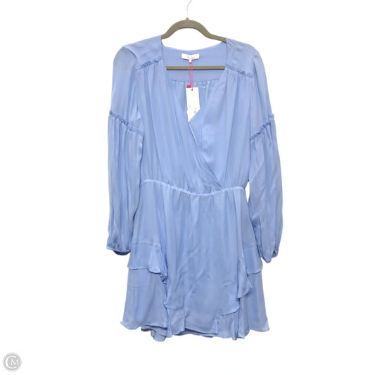 Dress Casual Short By Parker In Blue, Size: M
