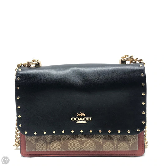 Crossbody Designer By Coach, Size: Small