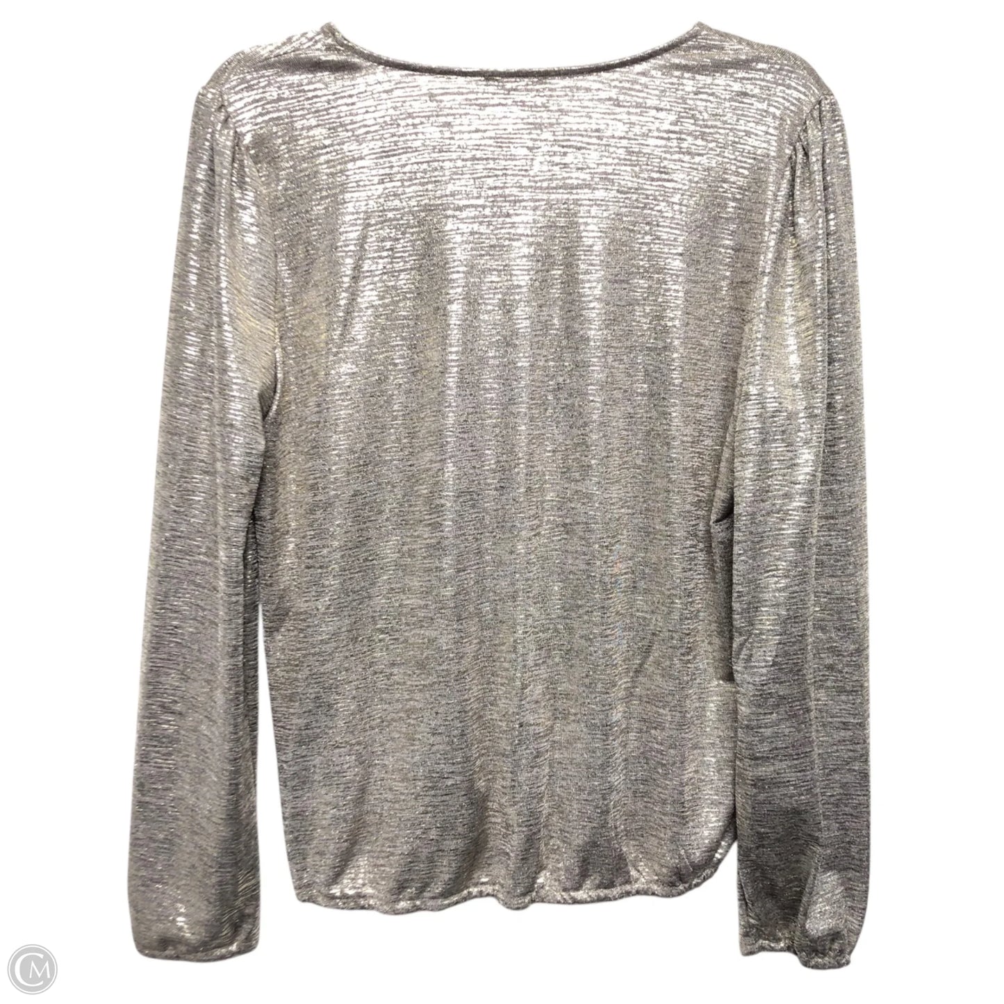 Top Long Sleeve By Vince Camuto In Gold, Size: M