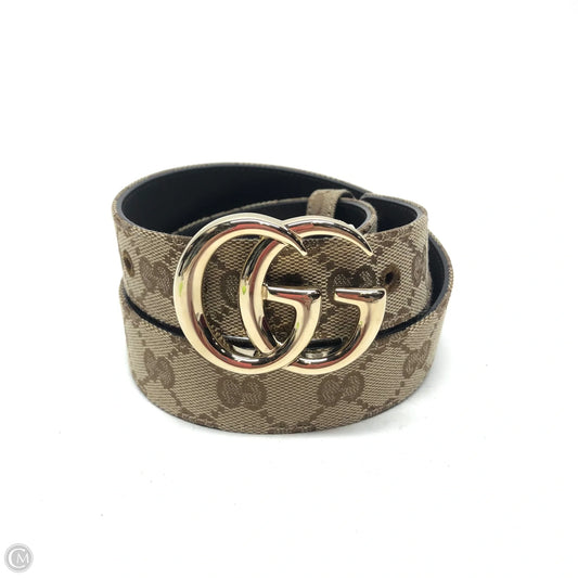 Belt Luxury Designer By Gucci, Size: Large