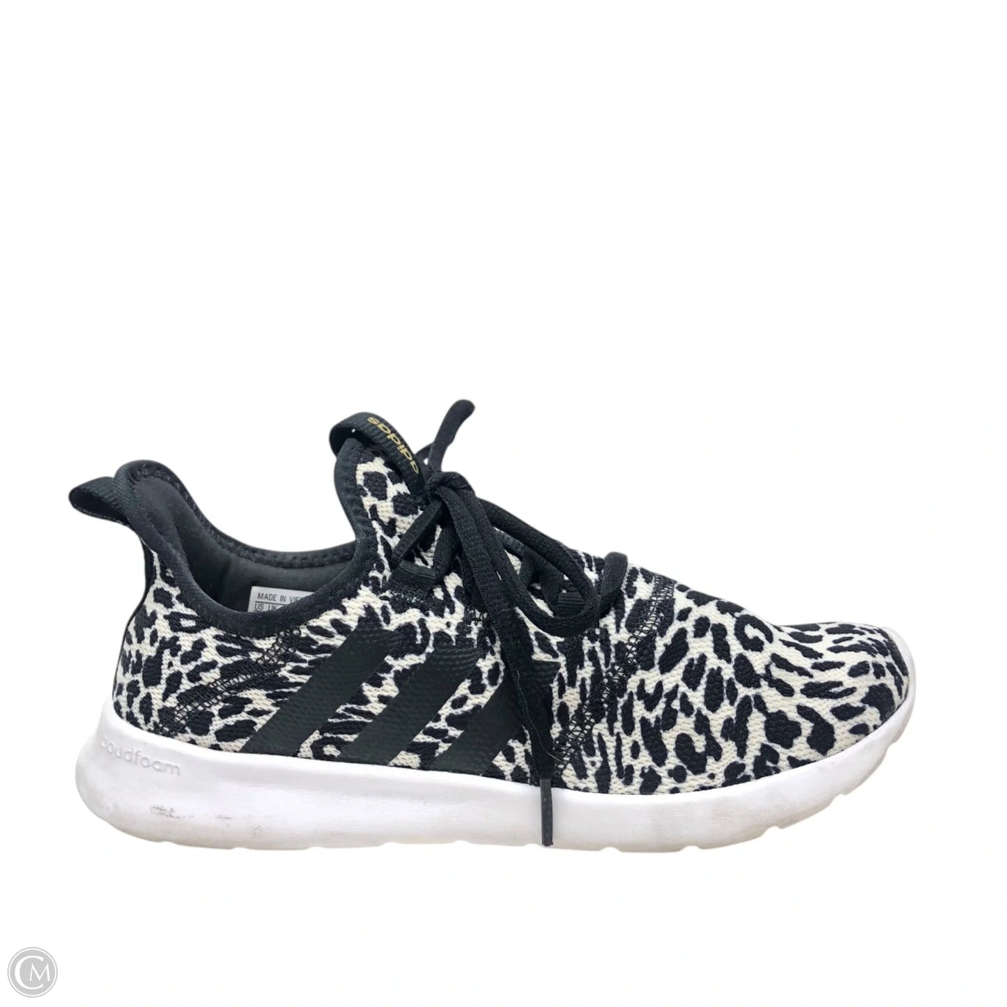 Shoes Athletic By Adidas In Black & White, Size: 7
