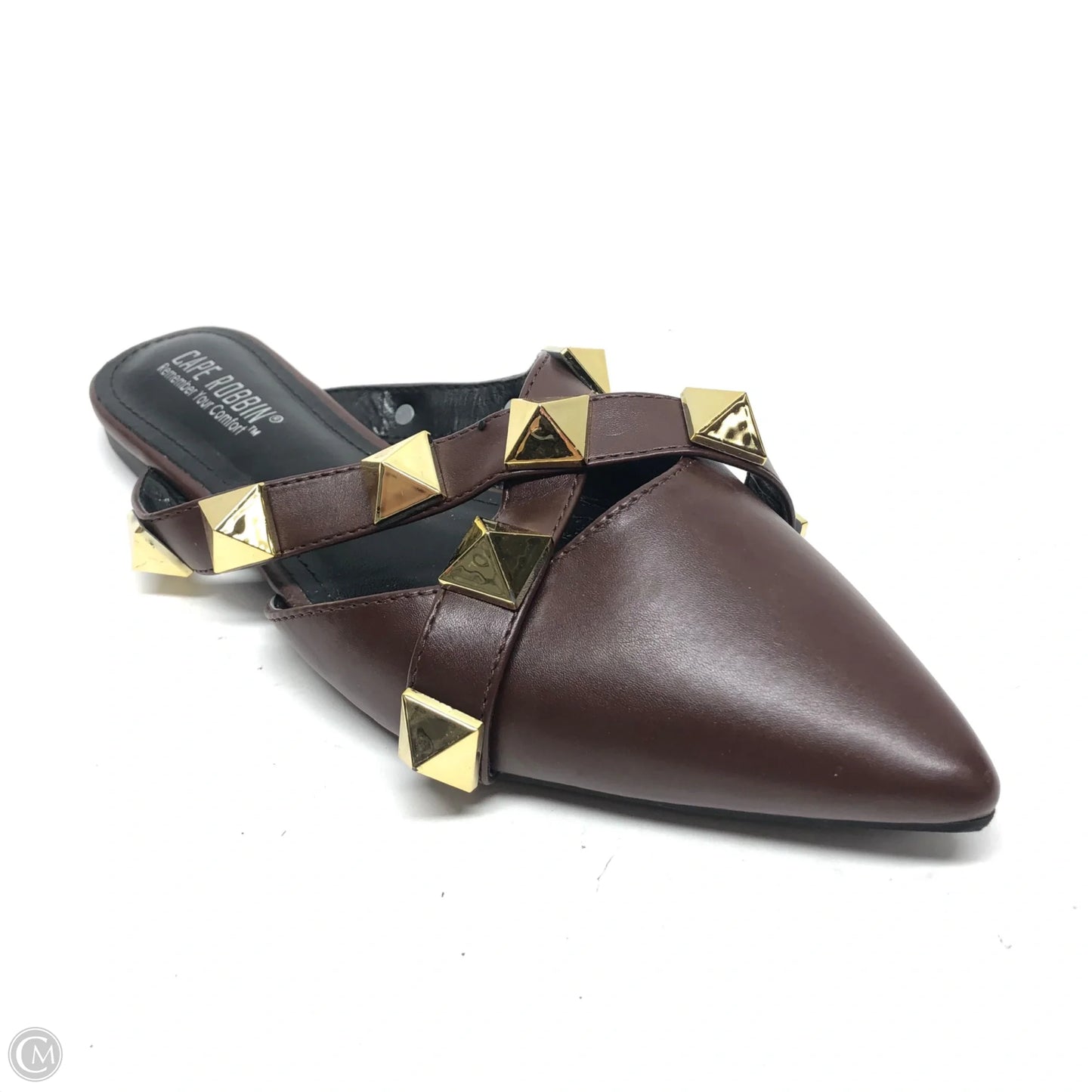 Shoes Flats By Clothes Mentor In Brown, Size: 9