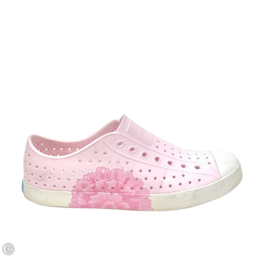 Shoes Flats By Clothes Mentor In Pink, Size: 10
