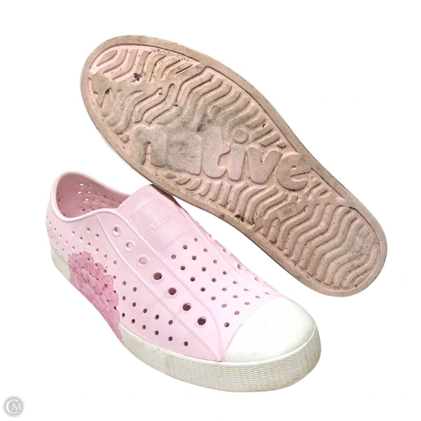 Shoes Flats By Clothes Mentor In Pink, Size: 10