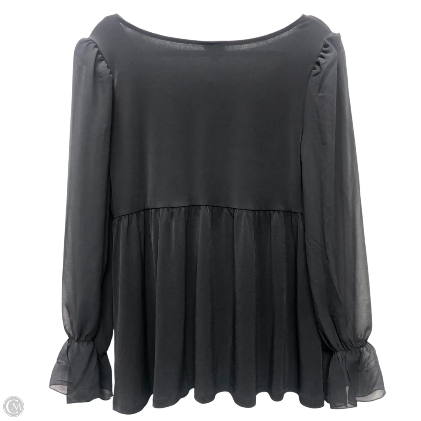 Top Long Sleeve By Torrid In Black, Size: L