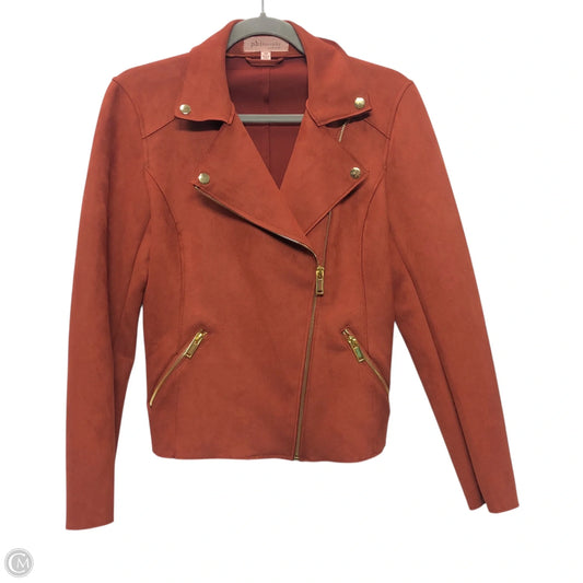 Jacket Moto By Philosophy In Red, Size: Xs