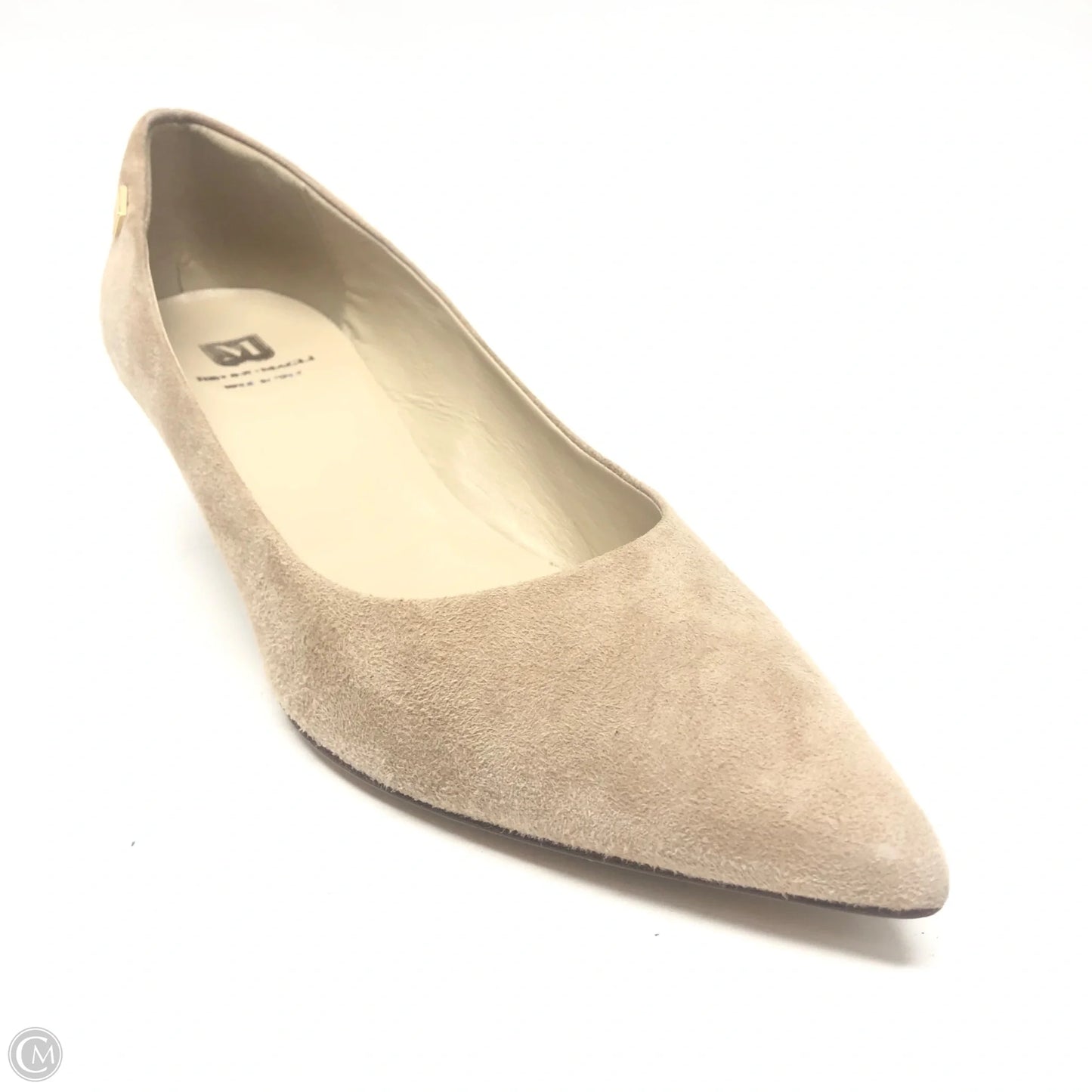 Shoes Heels Kitten By Bruno Magli Shoes In Beige, Size: 8.5