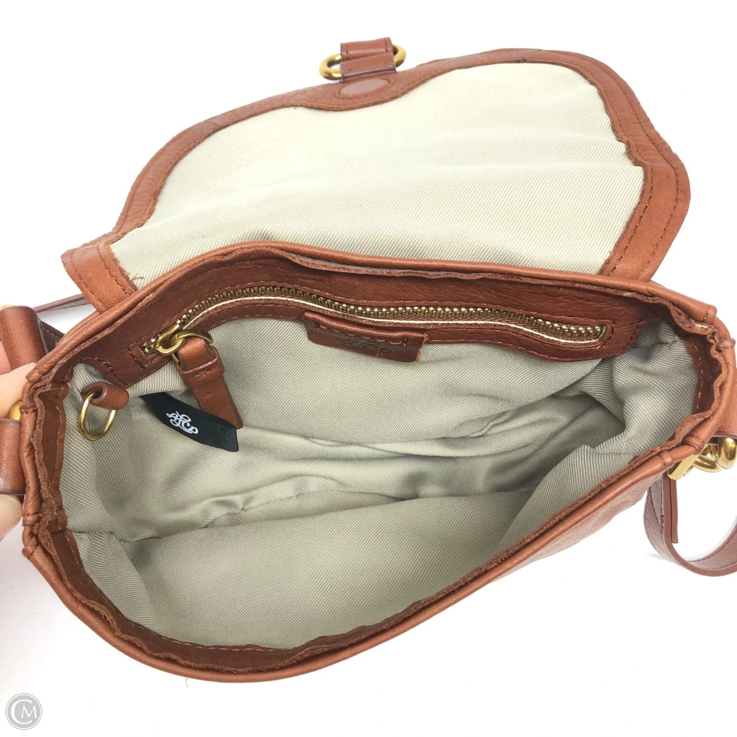 Crossbody Leather By Cmc, Size: Small