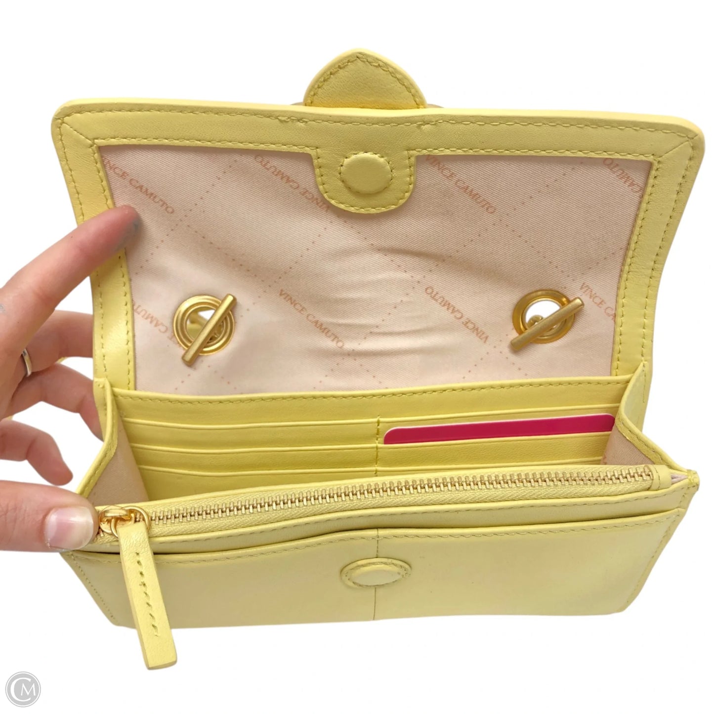 Crossbody Leather By Vince Camuto, Size: Small
