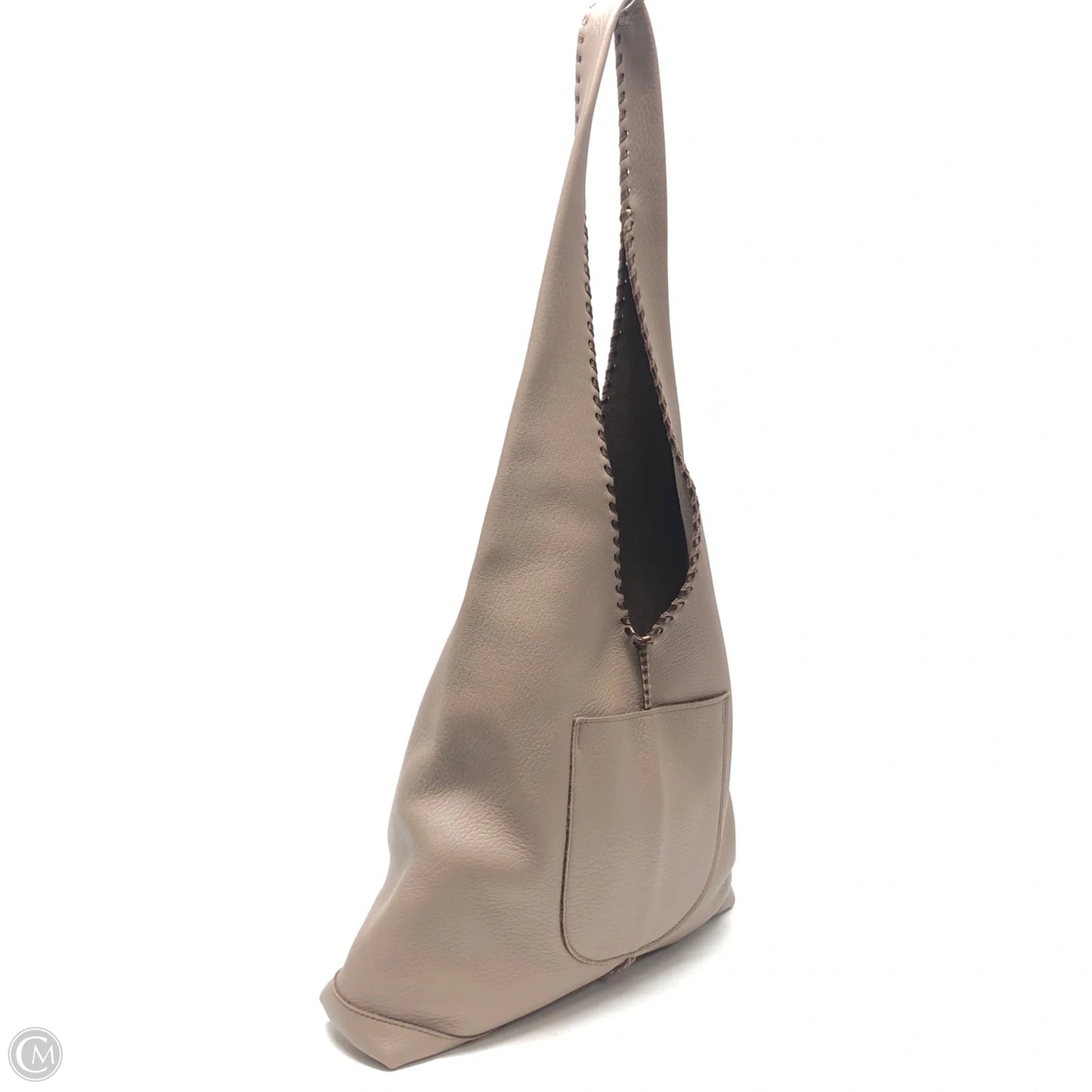Handbag Leather By Cmb, Size: Medium