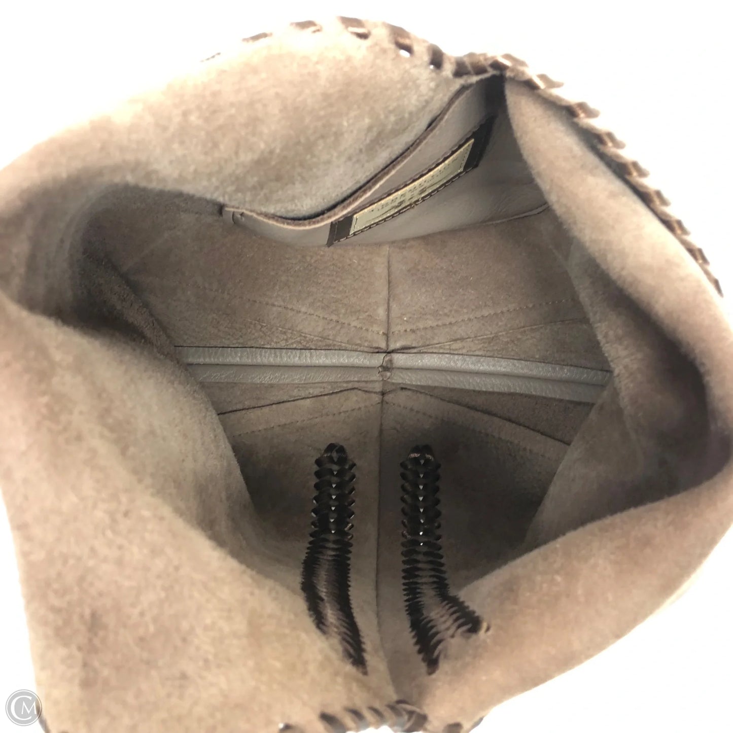 Handbag Leather By Cmb, Size: Medium