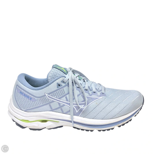 Shoes Athletic By Mizuno In Blue, Size: 10