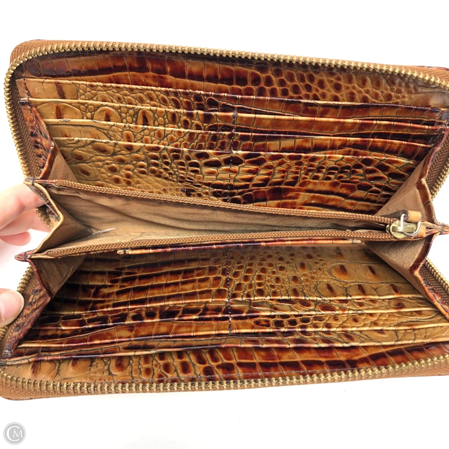 Wallet Designer By Brahmin, Size: Medium