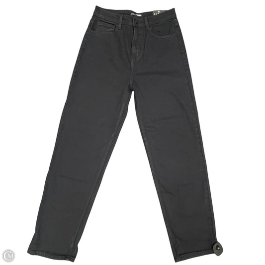 Jeans Straight By Fashion Nova In Black Denim, Size: 10