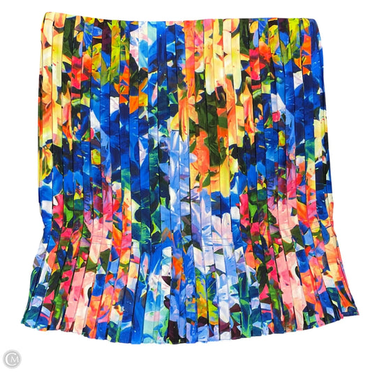 Skirt Mini & Short By Nicole Miller In Blue & Pink, Size: M