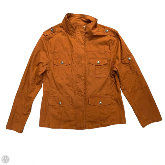 Jacket Utility By Thread And Supply In Orange, Size: Xl
