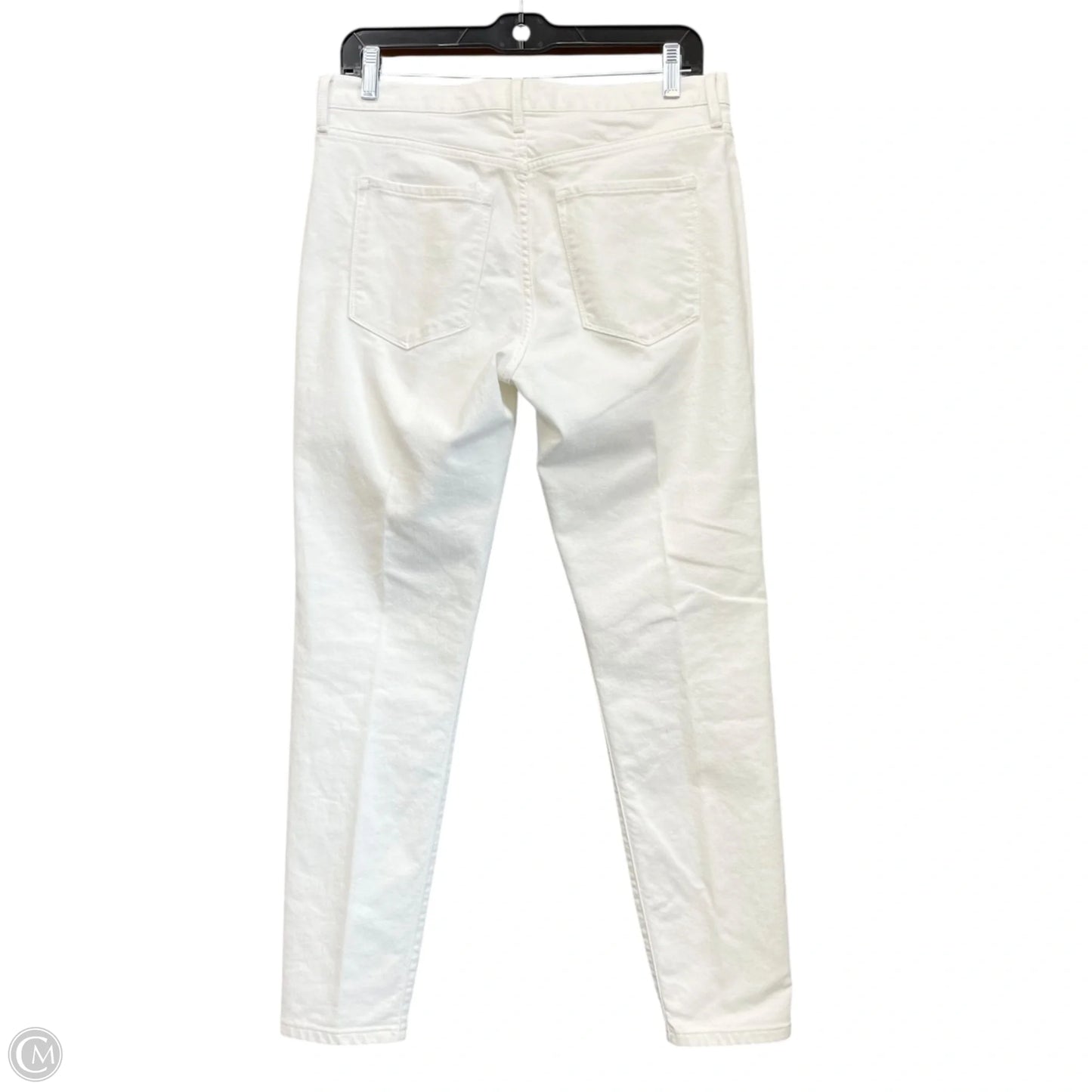Jeans Skinny By Banana Republic In White, Size: 6