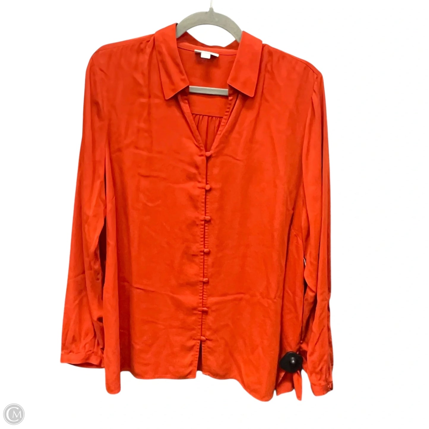 Top Long Sleeve By J. Jill In Orange, Size: L