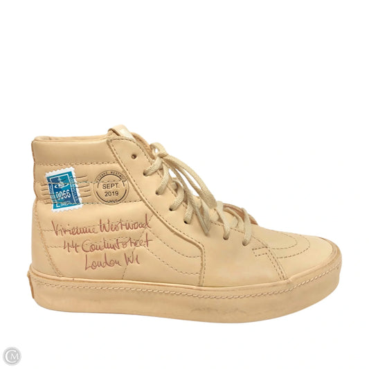Shoes Sneakers By Vans In Cream, Size: 5.5