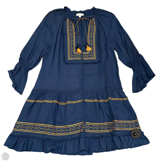 Dress Casual Short By A Loves A In Blue & Orange, Size: S