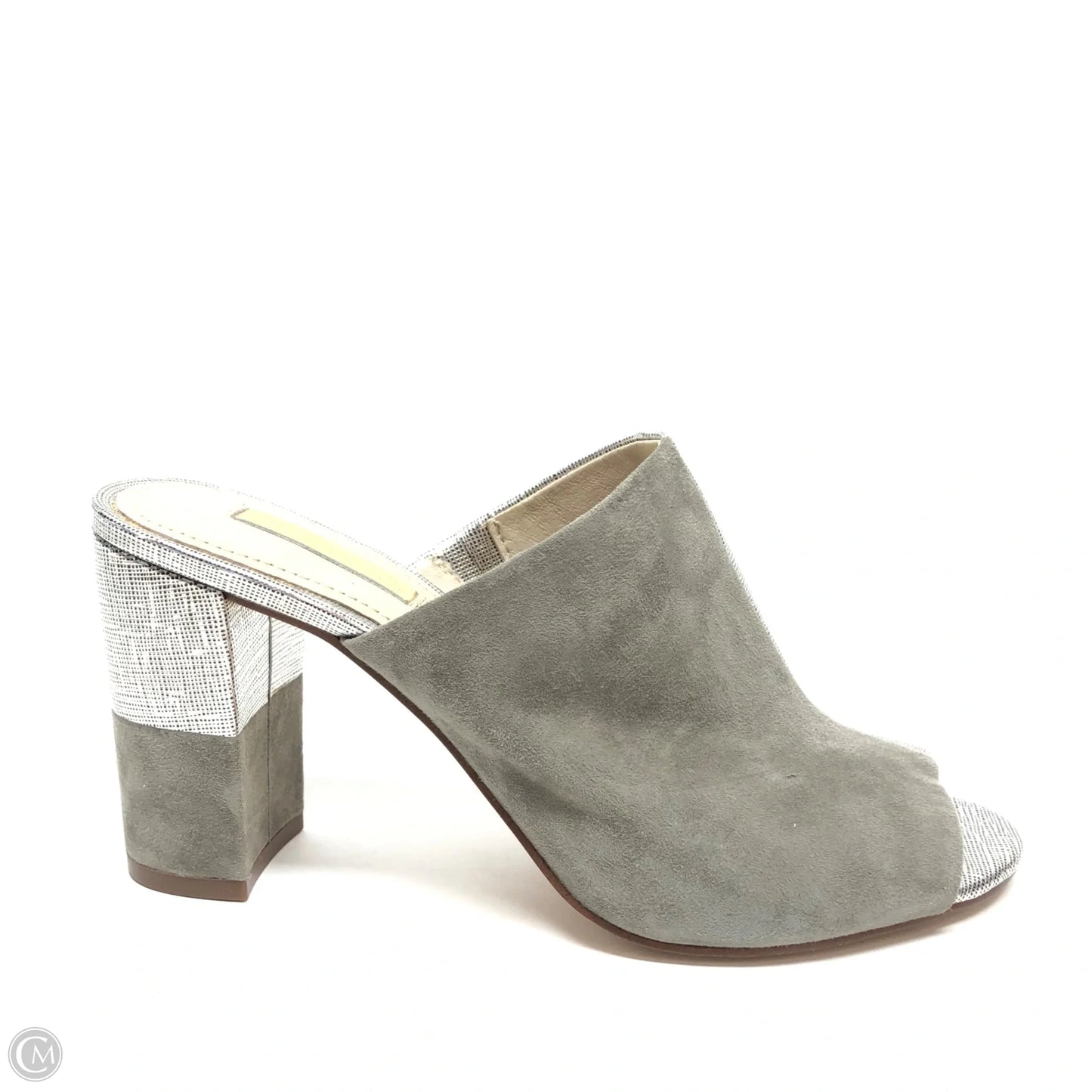 Shoes Heels Block By Louise Et Cie In Grey, Size: 6.5
