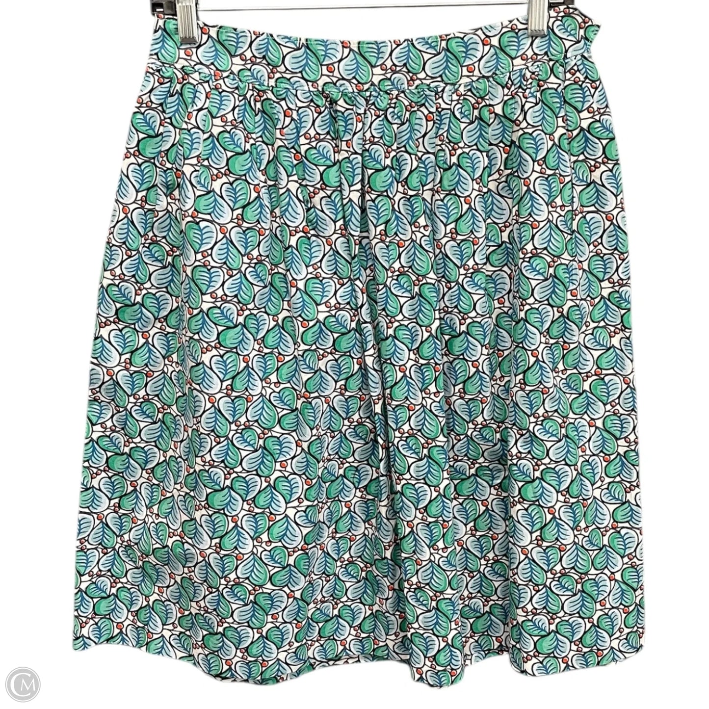 Skirt Mini & Short By J. Crew In Blue & Green, Size: 4