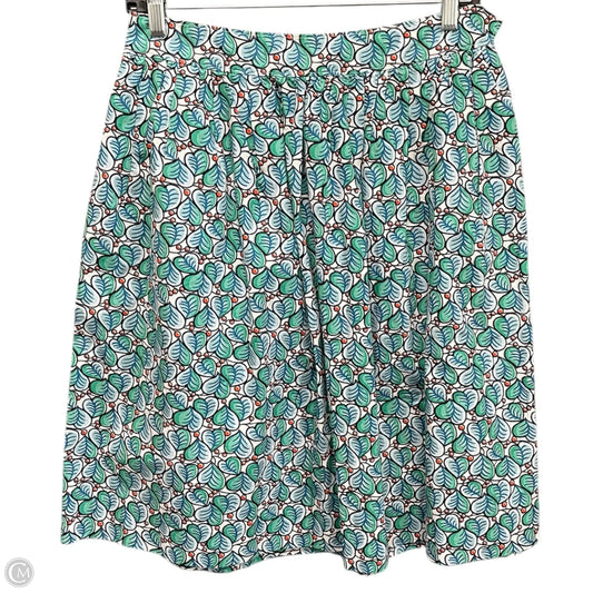 Skirt Mini & Short By J. Crew In Blue & Green, Size: 4