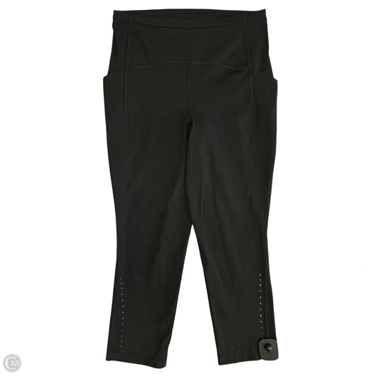 Athletic Capris By Lululemon In Black, Size: 6