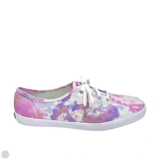 Shoes Sneakers By Keds In Purple & White, Size: 8