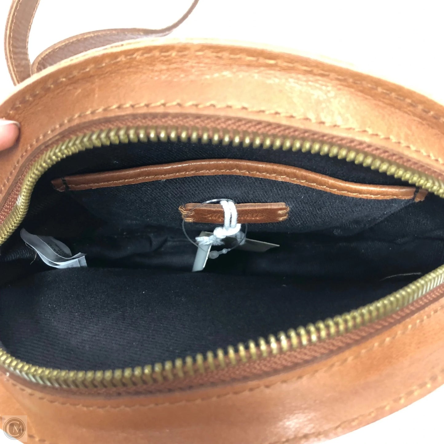 Crossbody Leather By Madewell, Size: Small