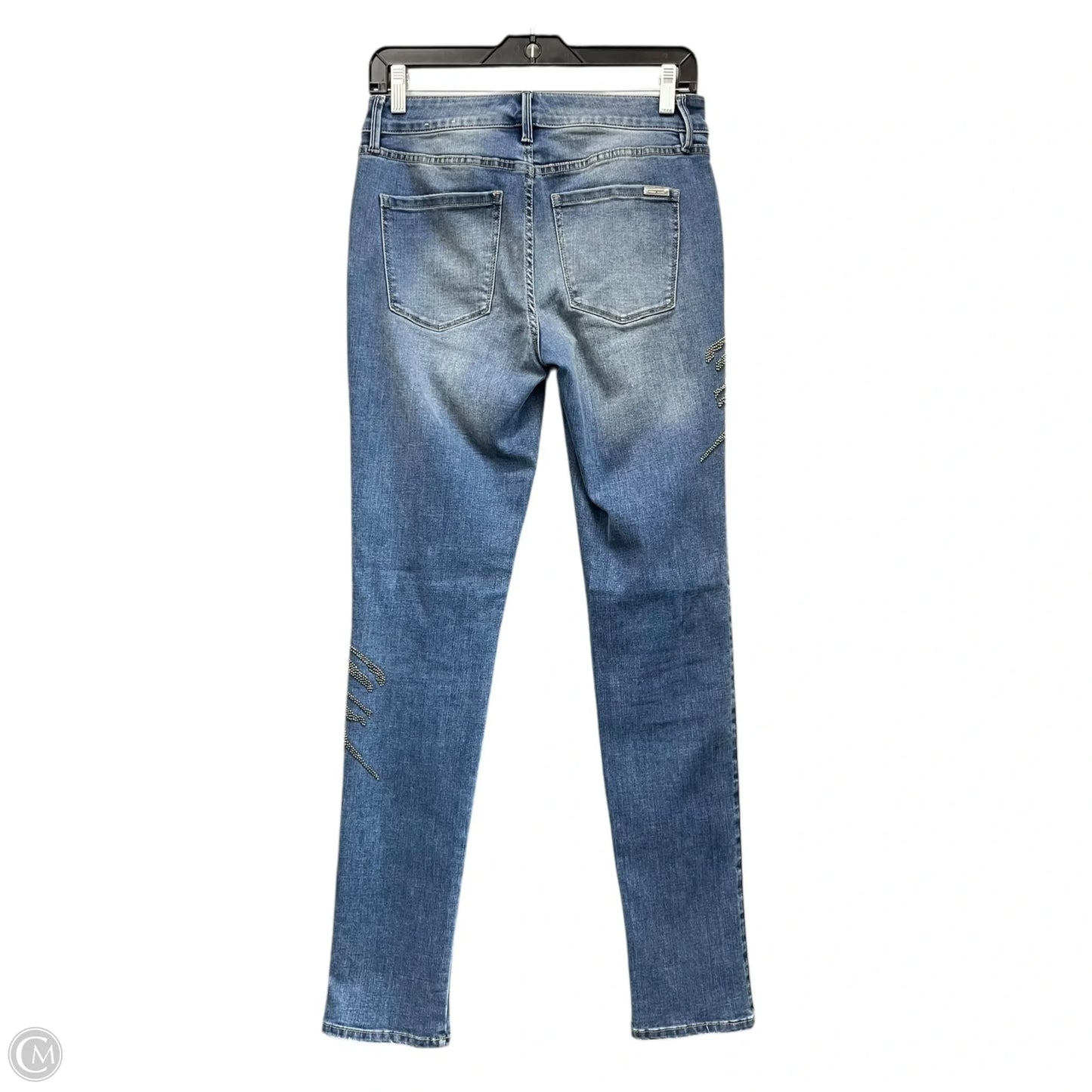 Jeans Skinny By White House Black Market In Blue Denim, Size: 4
