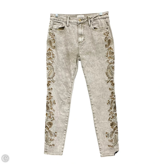 Jeans Skinny By Driftwood In Beige, Size: 4
